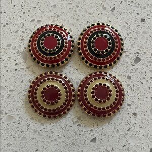 Red and Black and Red and Tan Snaps